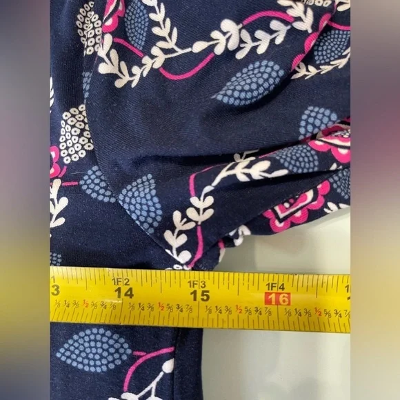 Boden Dress Womens Navy Pink Floral Vine Amy
Jersey 3/4 Sleeve Shift Belt - Picture 8 of 9